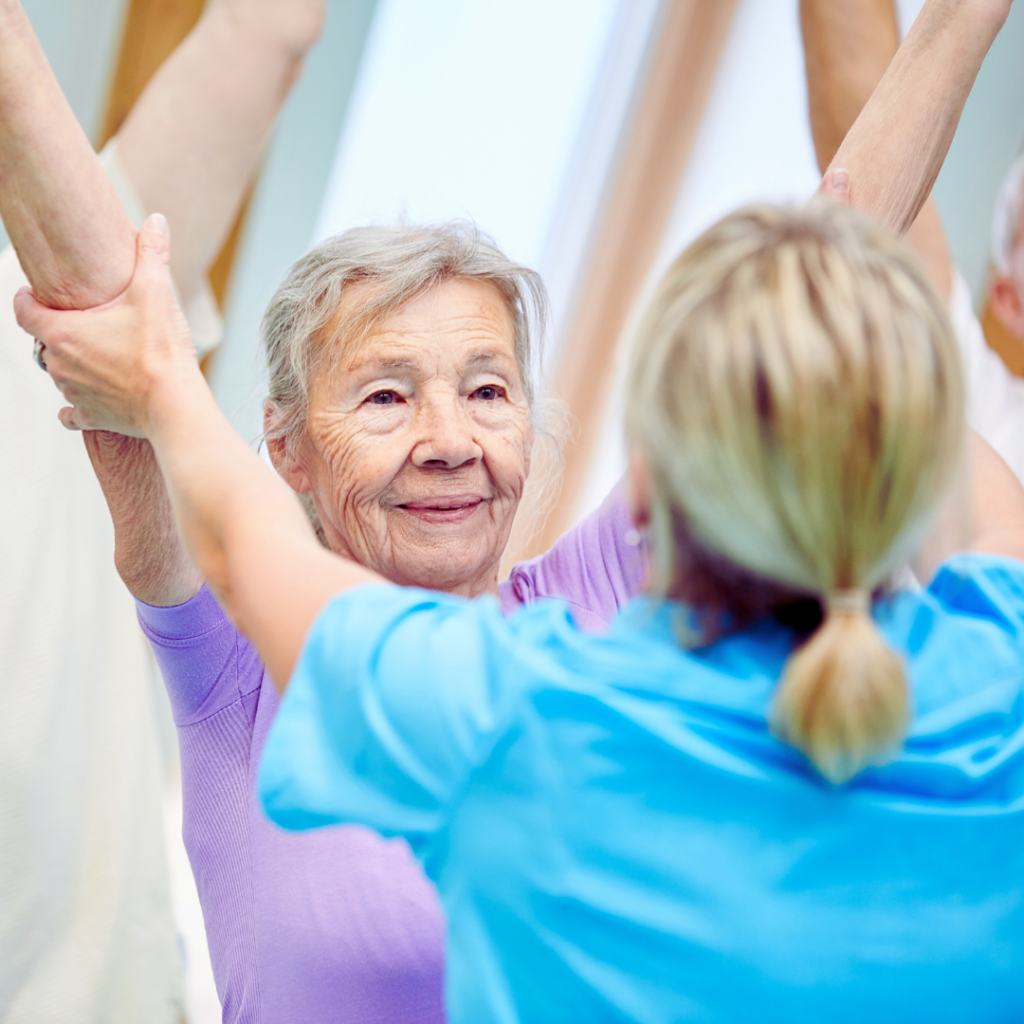 Gymnastik in Witten bei den Sportfreunden Schnee (2) Gymnastik in Witten bei den Sportfreunden Schnee